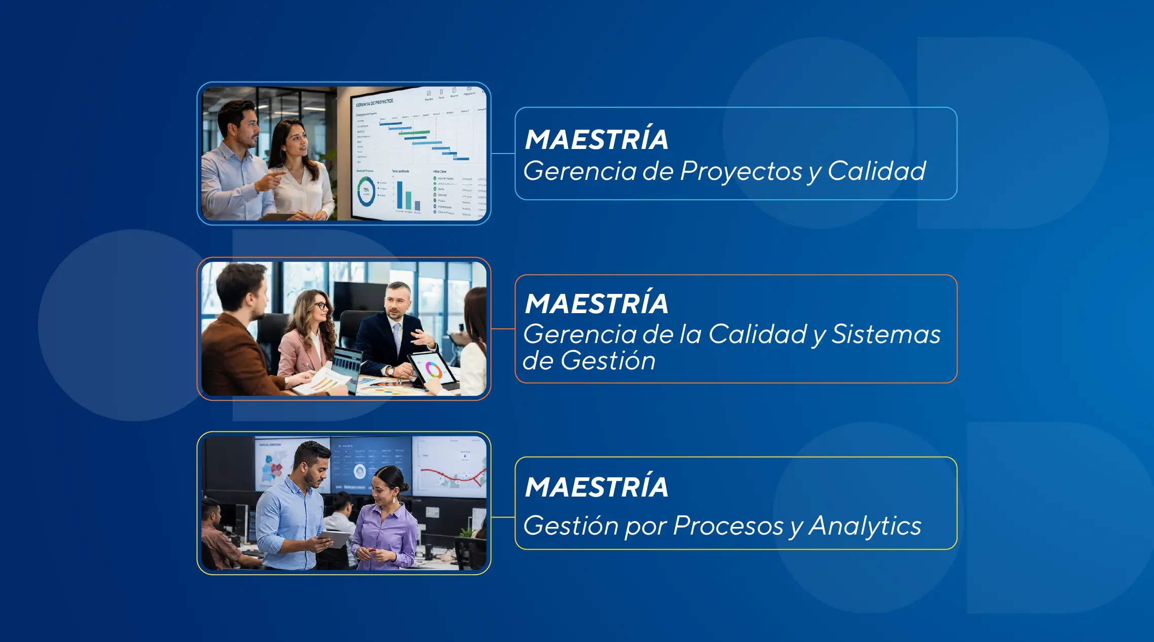 Maestrías Especializadas
