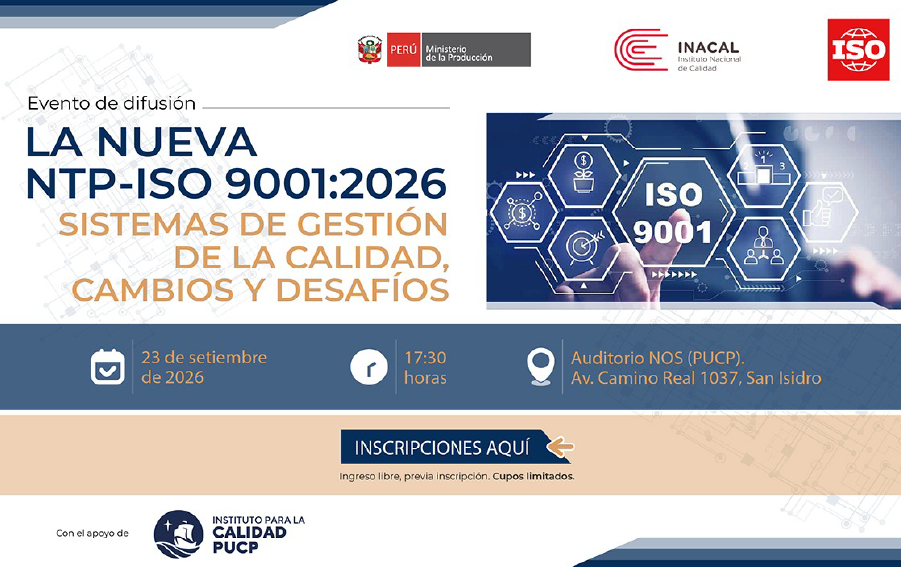 La nueva NTP-ISO 9001:2026: sistemas de gestión de la calidad, cambios y desafíos